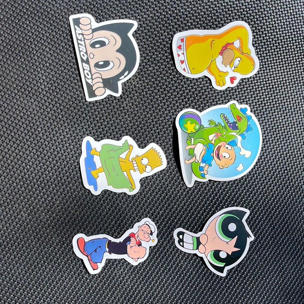 6 new stickers
